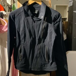 Liverpool Black Denim Jacket Size Small